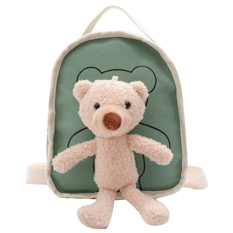Cute Bear Doll Mini Canvas Kindergarten | Baby's World Bangladesh