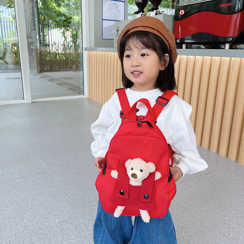 Cartoon Cute Little Bear Kindergarten School Bag - Baby Bag - Baby's World (view 3)