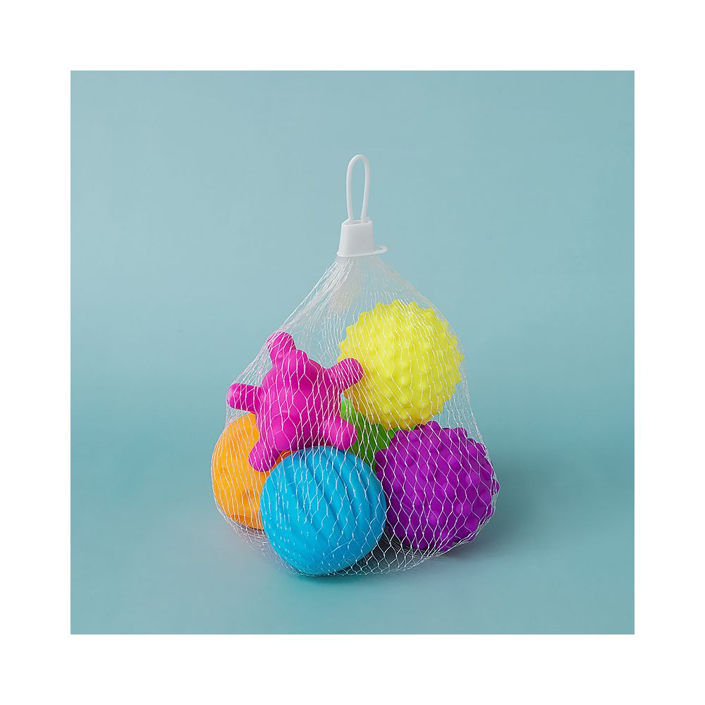 Manhattan children s soft rubber ball toy for babies gentle massage sensory stimulation educational bathing and infants