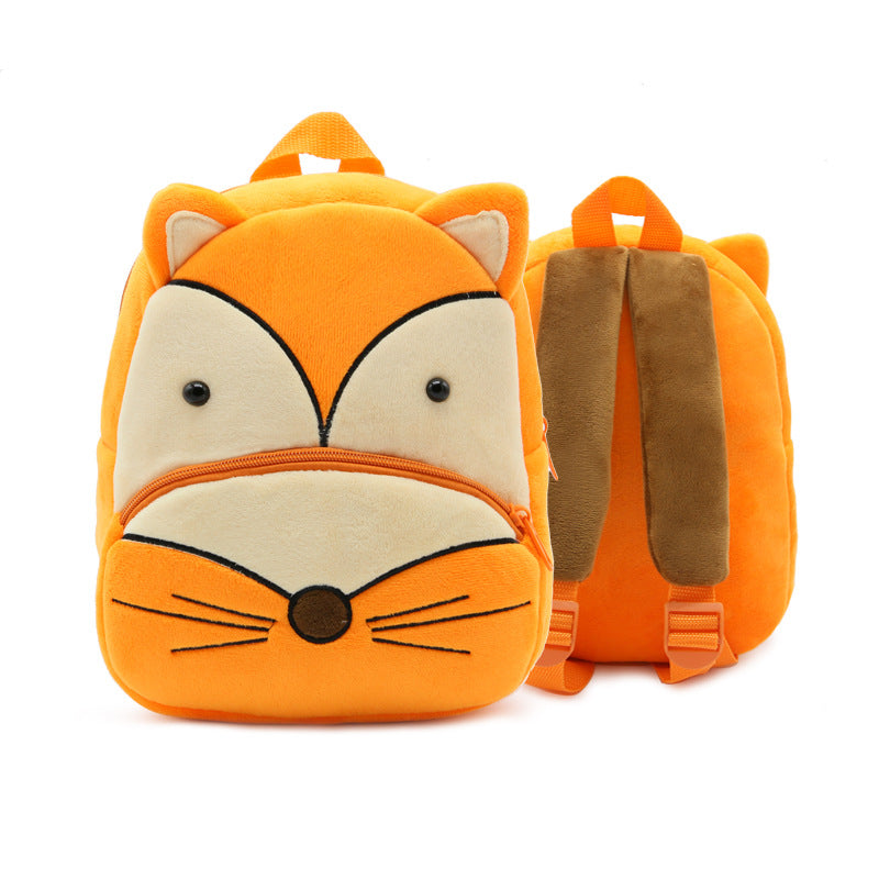 Cute Plush Backpacks Kindergarten Cartoon | Baby's World Bangladesh