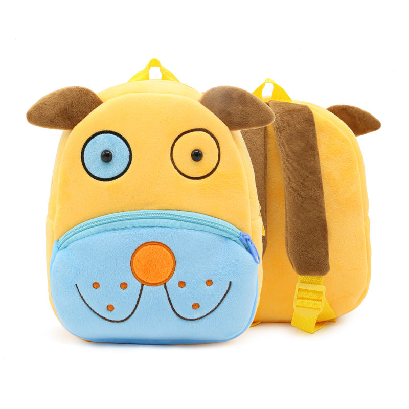 Cute Plush Backpacks Kindergarten Cartoon | Baby's World Bangladesh