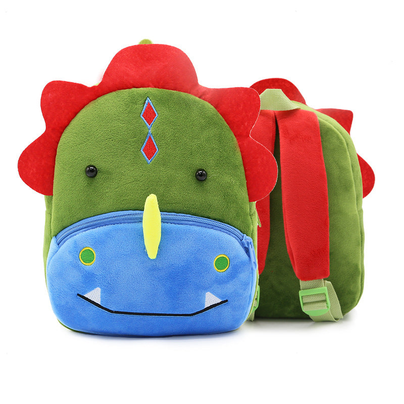 Cute Plush Backpacks Kindergarten Cartoon | Baby's World Bangladesh
