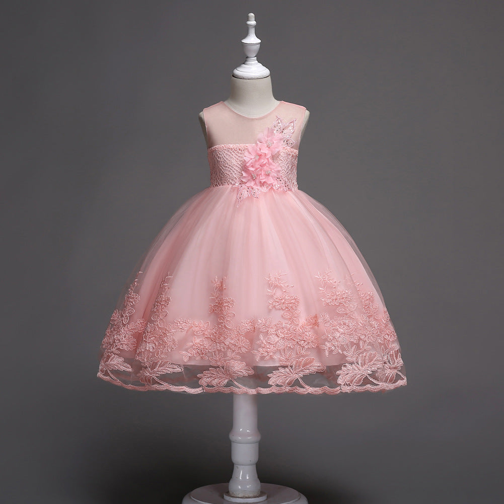 Girls Elegant Party Dress – Stylish Princess Dress for Kids
