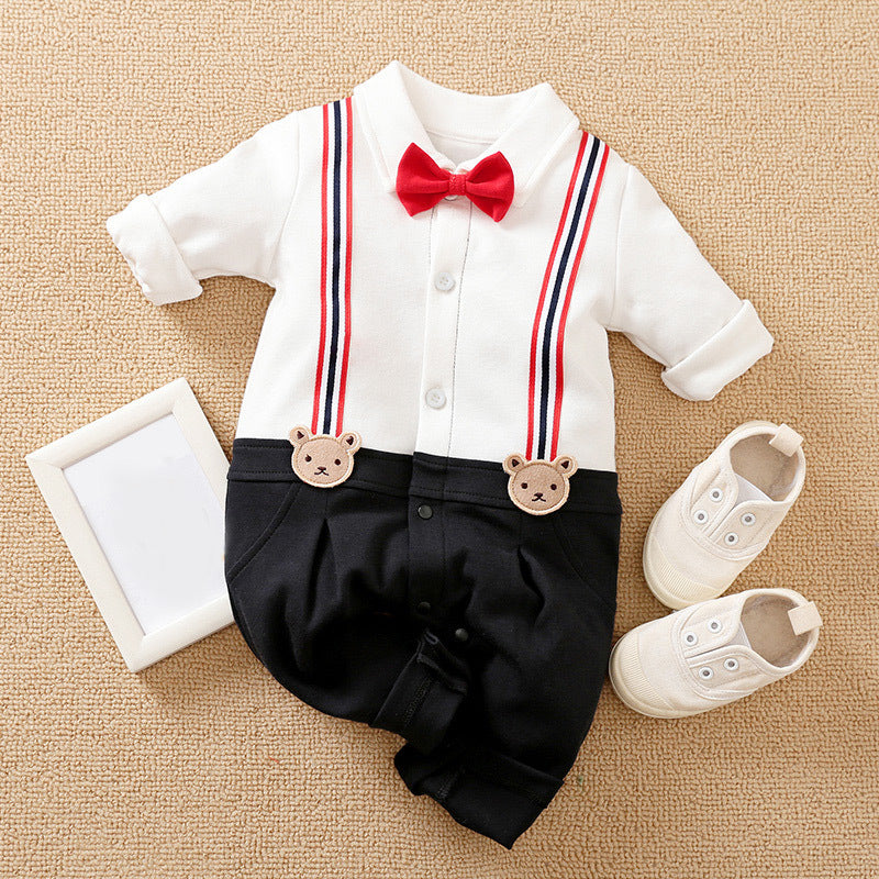 Spring And Autumn Cross Border One Piece BABY BODYSUIT