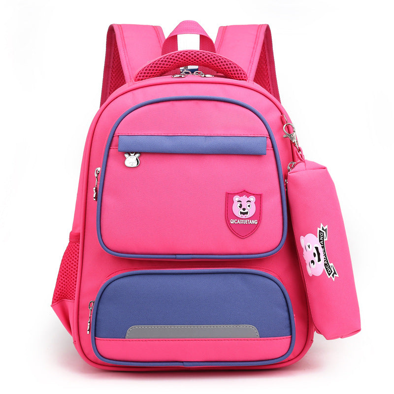 Korean Version Of The Second Grade Children'S Primary Schoolbag Cartoon Girl Spring Outing Backpack Small School Student