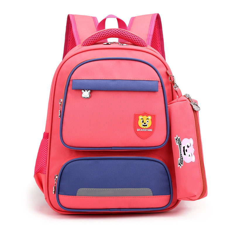 Korean Version Of The Second Grade Children'S Primary Schoolbag Cartoon Girl Spring Outing Backpack Small School Student