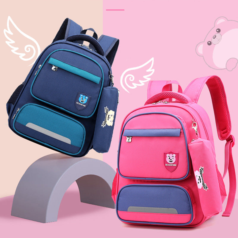 Korean Version Of The Second Grade Children'S Primary Schoolbag Cartoon Girl Spring Outing Backpack Small School Student