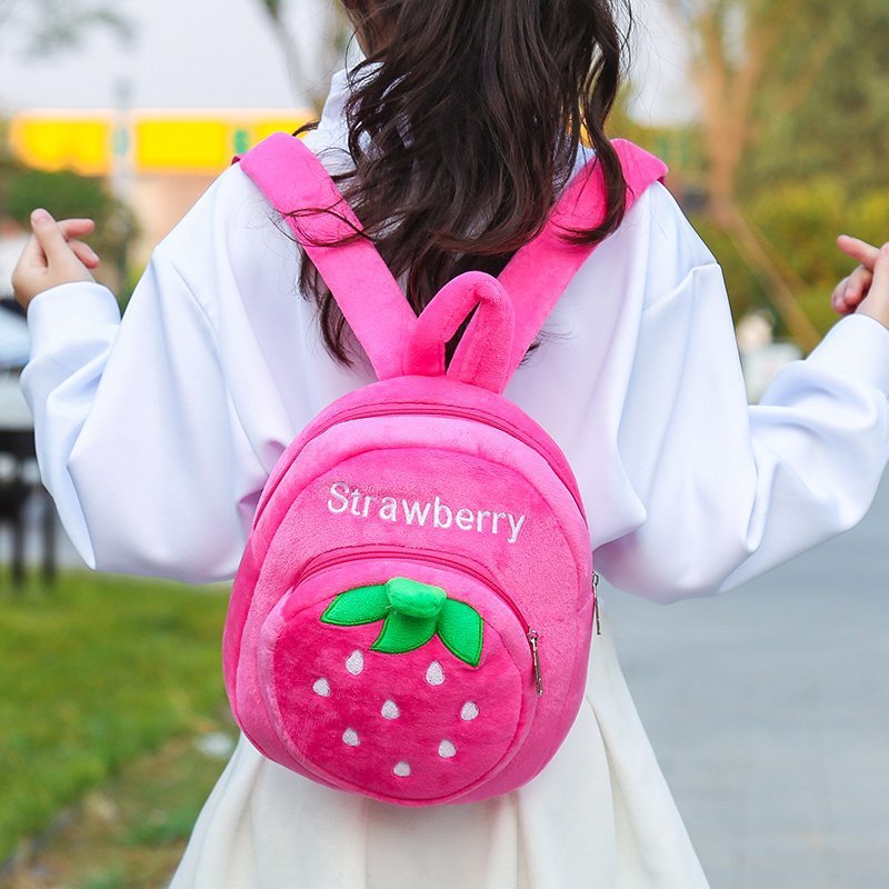 Plush Leisure Double Shoulder Kindergarten School Bag - Baby Bag - Baby's World (view 3)