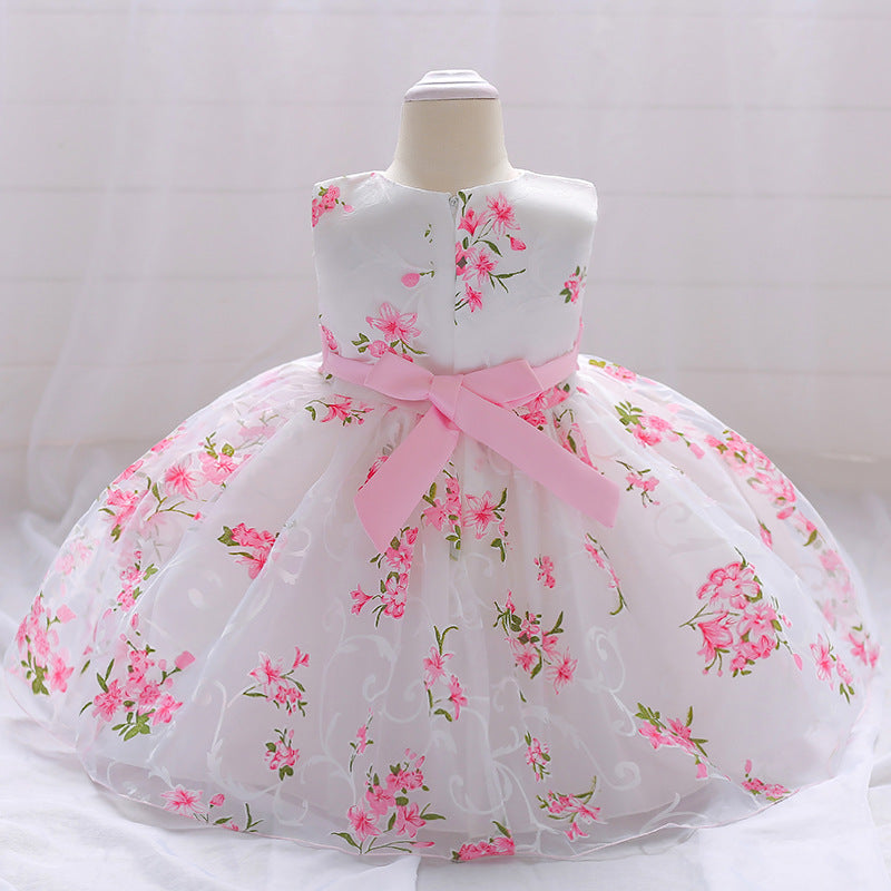Girls Wedding Party Dress – Princess Ball Gown for Kids