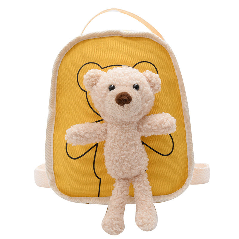 Cute Bear Doll Mini Canvas Kindergarten | Baby's World Bangladesh
