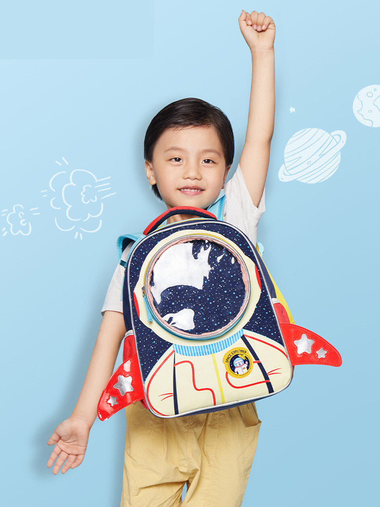 Little Tail New Cartoon Cute Male Children's School Bag - Baby Bag - Baby's World (view 4)