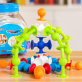 TPR soft building blocks, a suction cup toy for children, an educational toy for kids, DIY large building blocks.