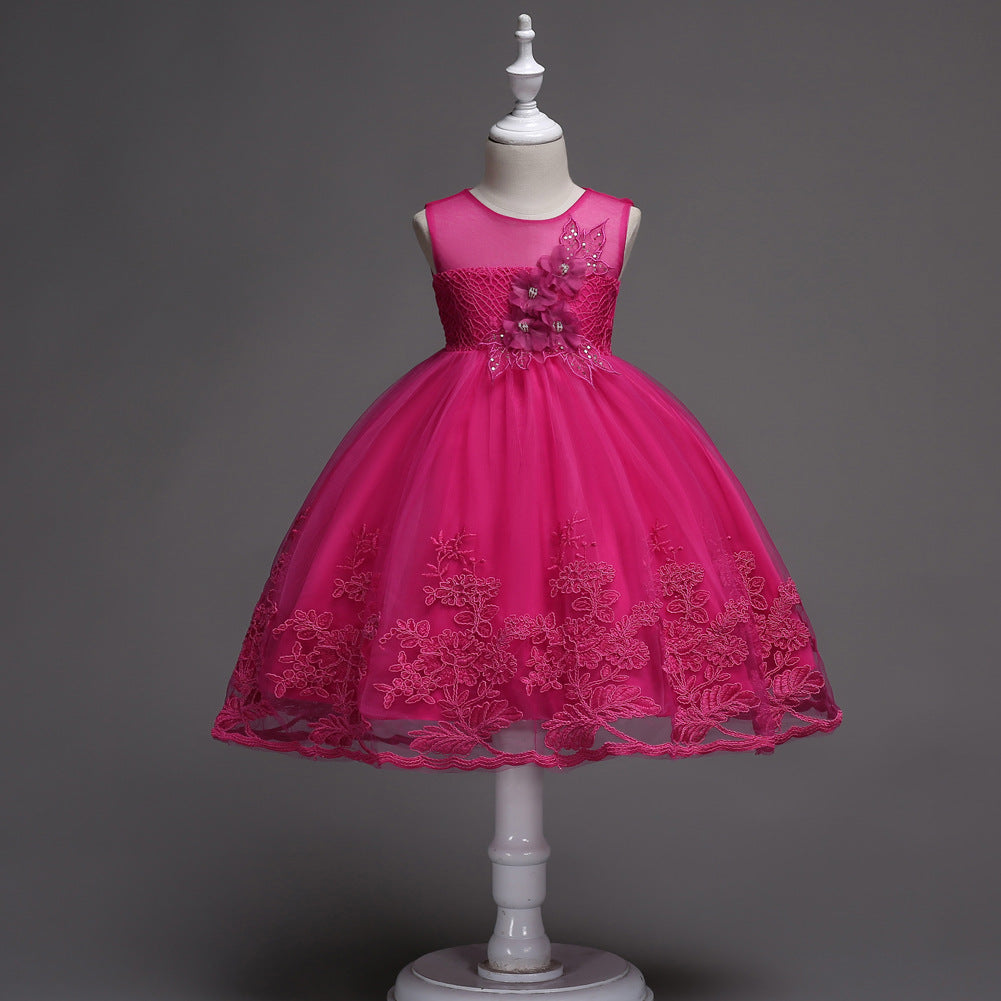 Girls Elegant Party Dress – Stylish Princess Dress for Kids