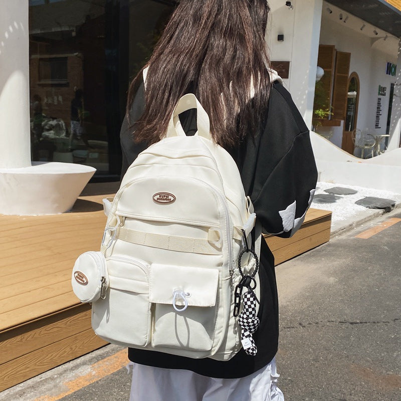 High School And College Student College Style Computer Bag Couple Backpack - Baby Bag - Baby's World (view 5)