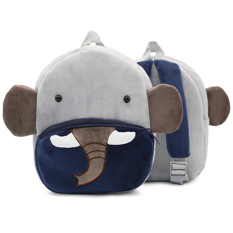 Cute Plush Backpacks Kindergarten Cartoon | Baby's World Bangladesh