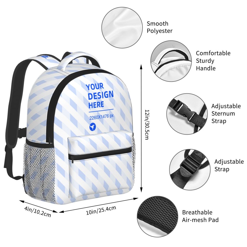 Lightweight Simple And Large Capacity Children's Schoolbag - Baby Bag - Baby's World (view 8)