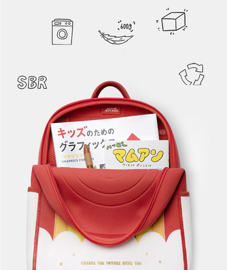 Children Schoolbag Spine - Children's Schoolbag Spine Care Cute - Baby Accessories - Baby's World (view 2)