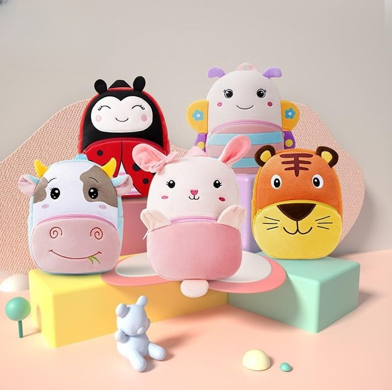 New Plush Children's Kindergarten Cute Child Baby Backpack - Baby Bag - Baby's World