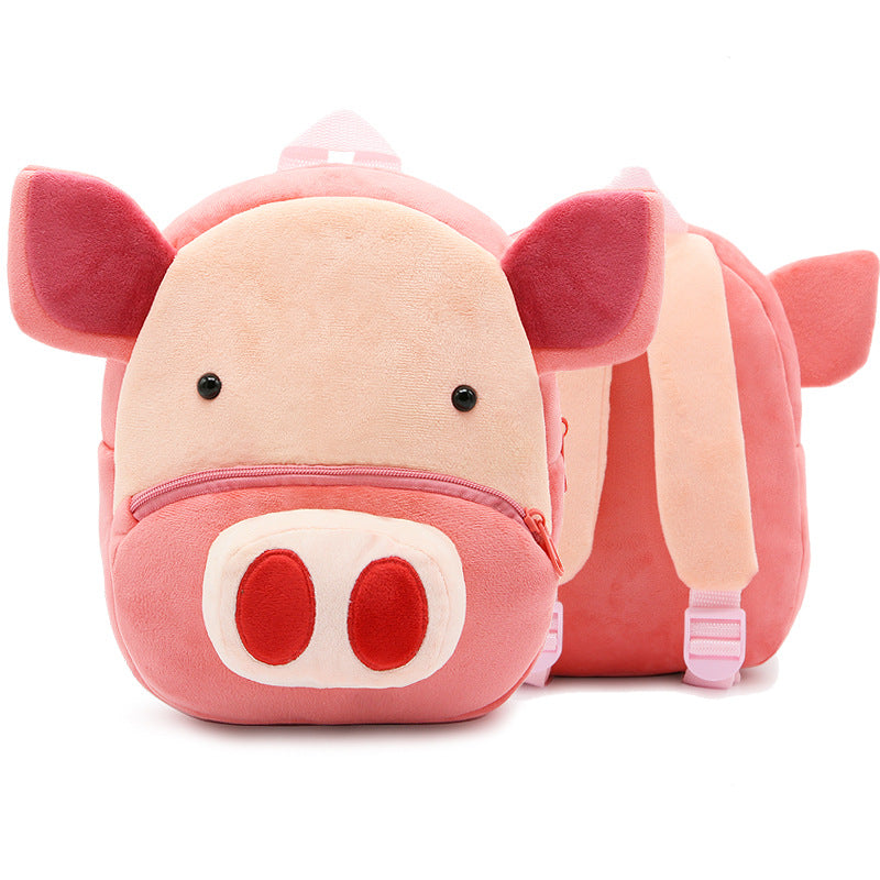 Cute Plush Backpacks Kindergarten Cartoon | Baby's World Bangladesh