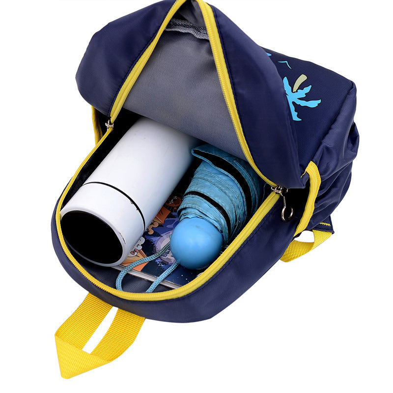 Kindergarten Men And - Kindergarten Men's And Women's Burden Reduction Decompression Anti-lost Fashion All-match School Bag