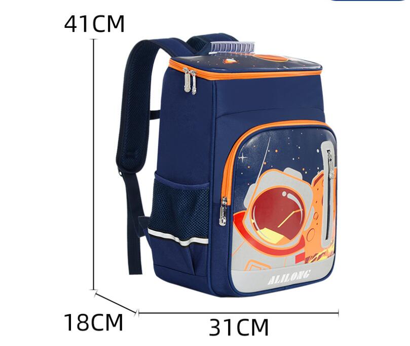 Elementary School Boy Spine Protection Lightweight Children's Backpack - Baby Bag - Baby's World (view 3)
