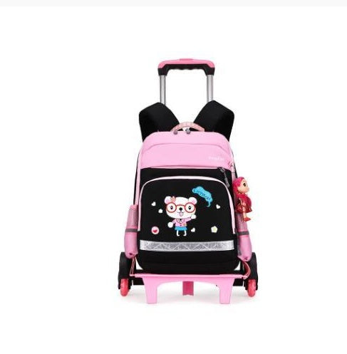 Korean Detachable Trolley Bag For Elementary School Students - Baby Bag - Baby's World (view 4)