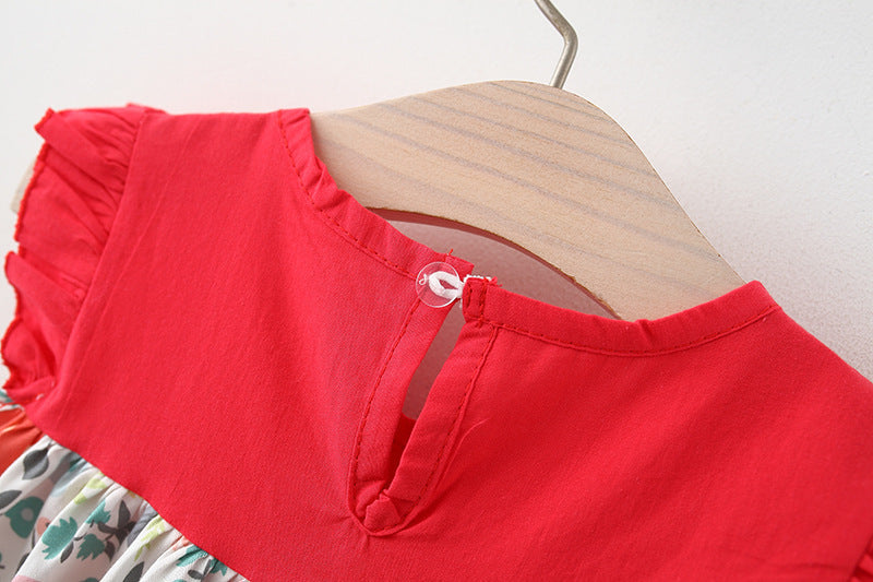 Fashion Girls Korean Cotton Dress
