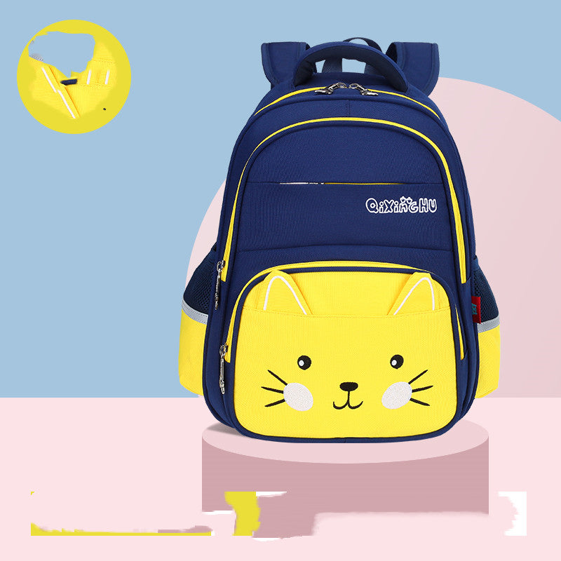Cute Cartoon Shoulders Baby Lightweight Backpack Elementary School Schoolbag - Baby Bag - Baby's World