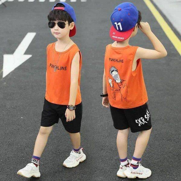 Boy Fashion Summer Dress Set Bangladesh | Original Imported Lightweight Kids Outfit Set