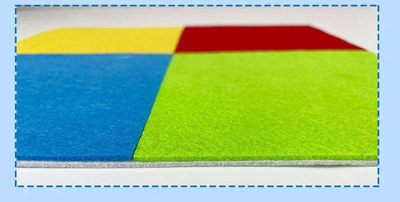 Montessori Didactic Material DIY Math Toy Color Shape Puzzle Matching Game Children Early Educational Learning Toy Teaching Aids