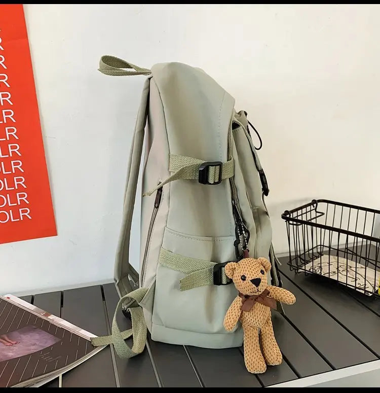 Multifunctional Teenager Laptop Backpack Women Cool Canvas School Bag High Quality Student Backpacks Boy Girl Fashion