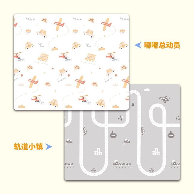 Baby Crawling Mat 1cm Thickened Ixpe Folding Mat Home Outdoor Early Education Center Floor Mat Export Baby Crawling Mat