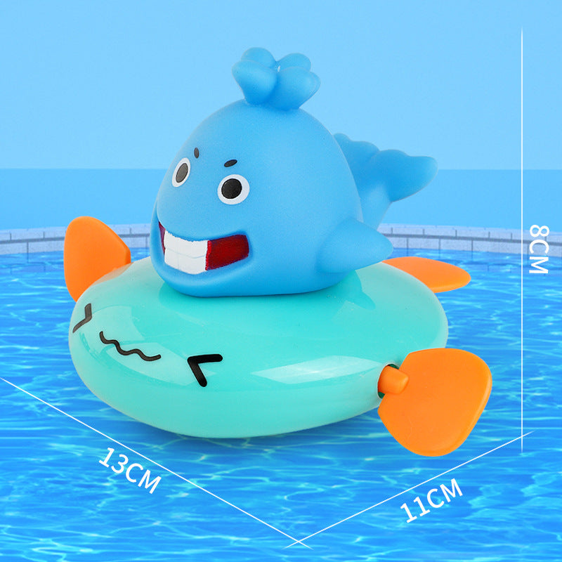 Tiktok Bath Toys for Children, Small Dolphins Swimming in Water, Baby Kids Playing with Water, Little Ducks, Little Turtles for Boys and Girls