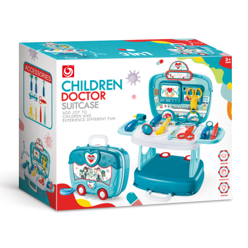Cross-border children's toolbox repair toy boy screwdriver electric drill repair baby screw house suit