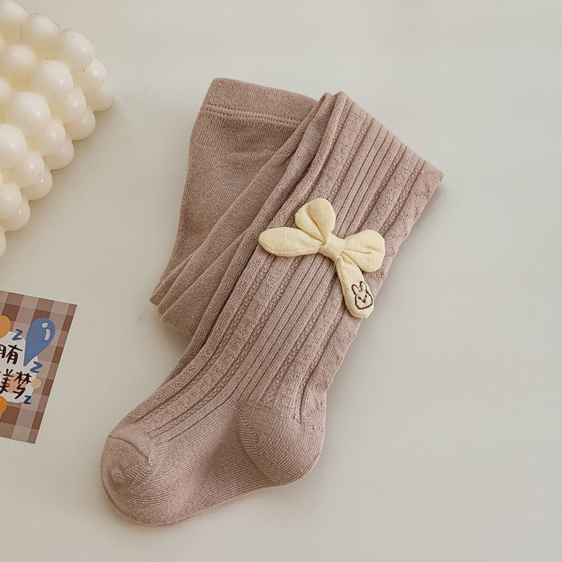 Baby pantyhose Spring and Autumn New wear girls pantyhose thin children's leggings Children Baby pantyhose wholesale