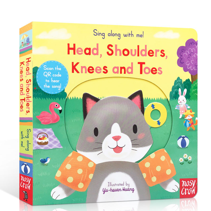 Baby Early Education Bizzy Bear Busy Bear Picture Book Sing Along with Me Push-Pull Book