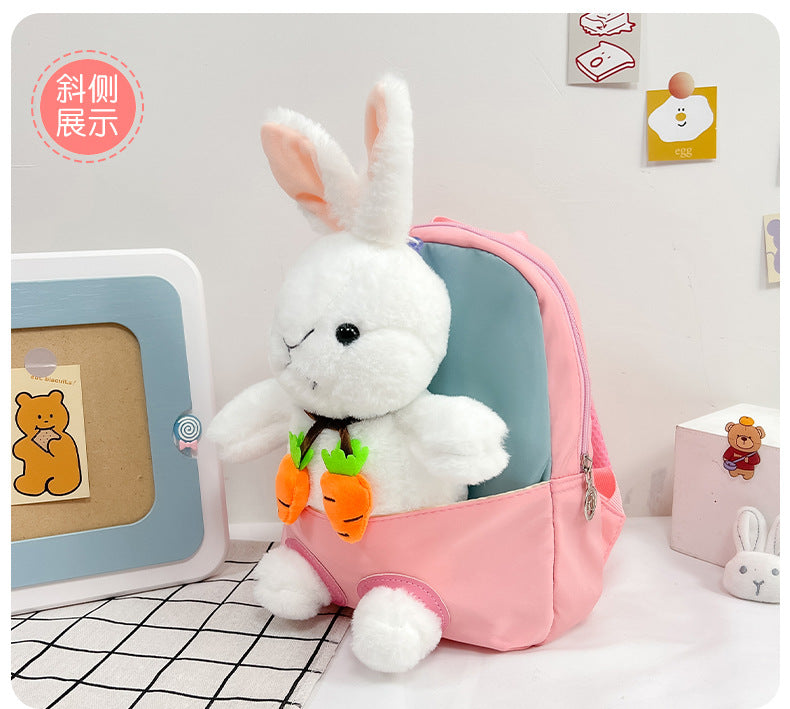 Plush 3D Rabbit Backpack for Boys Girls | Baby's World Bangladesh