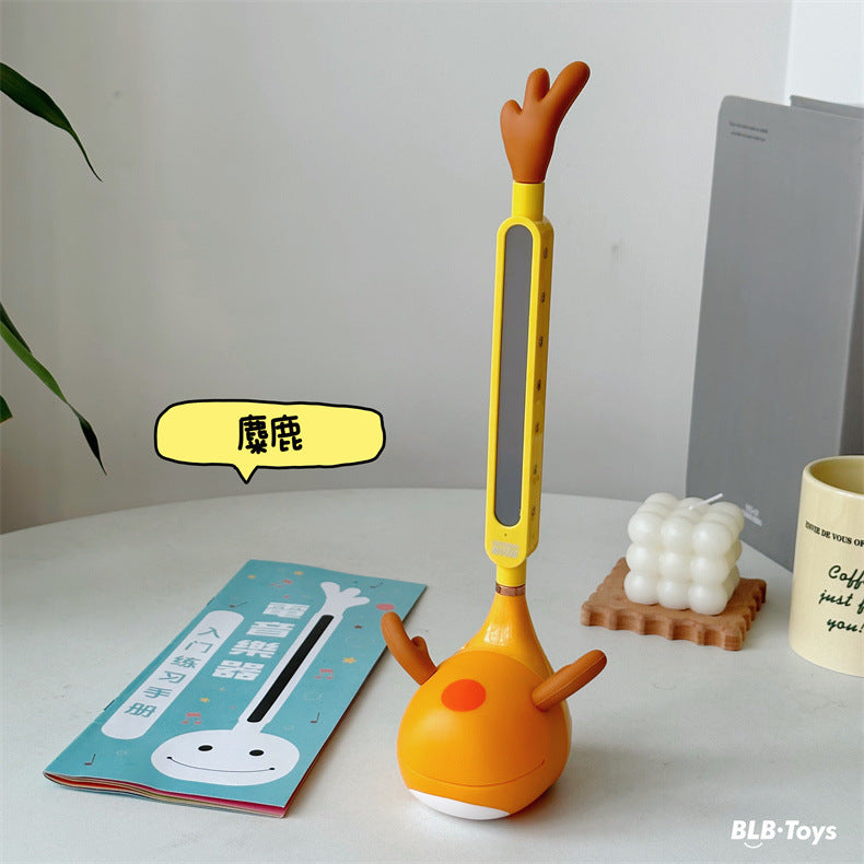 Cross-Border Popular Electronic Guitar Erhu Children's Musical Instrument Tadpole Note Creative Electronic Magic Sound Internet Celebrity Same Toy
