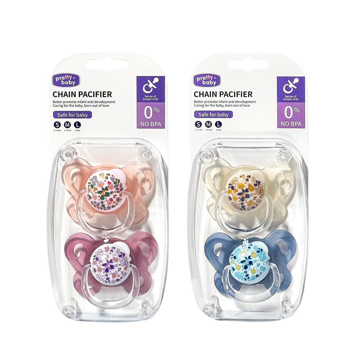 New Baby Pacifier, Super Soft, Imitating Breast Milk, Food-Grade Silicone Teether, Baby Teething Toy, Foreign Trade Wholesale