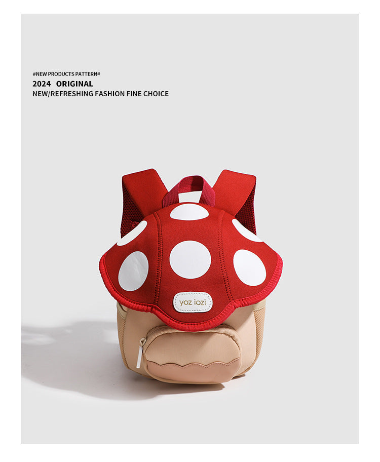 Children Cute Backpack Boys Girls Mushroom | Baby's World Bangladesh