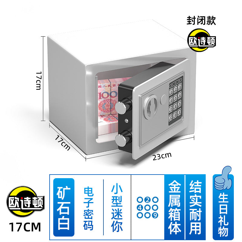 Metal Piggy Bank Safe Home Safe Mini Small Kidsren's Password Anti-theft Piggy Bank Birthday Gift
