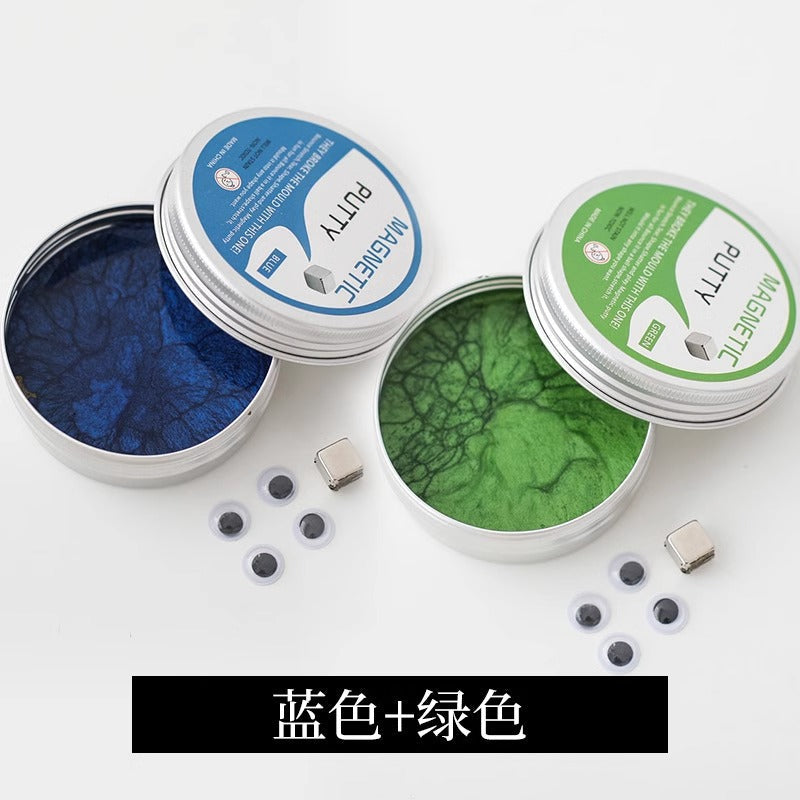 Magnetic Fluid Squishy Fun Magnetic Clay Stress Relief Toy High-Tech Advanced Stress Relief Gadget for Boys Magnet Internet Sensation
