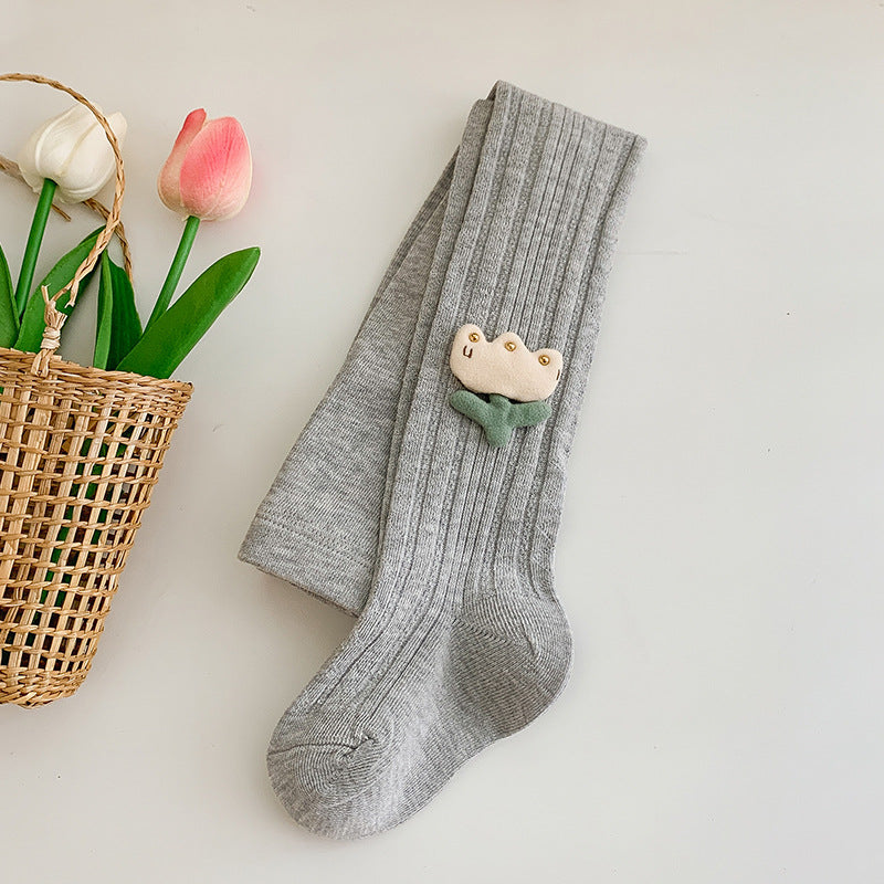 Baby pantyhose Spring and Autumn New wear girls pantyhose thin children's leggings Children Baby pantyhose wholesale