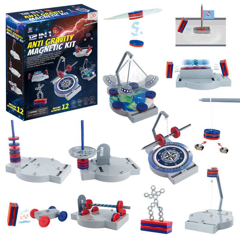 Magnet Science Small Production Material Package Cross-Border Physics Puzzle Science and Education Cutting-Edge Suspended Toy Set Science Experiment