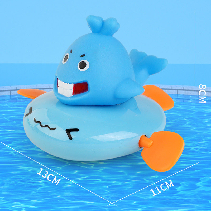 Tiktok Bath Toys for Children, Small Dolphins Swimming in Water, Baby Kids Playing with Water, Little Ducks, Little Turtles for Boys and Girls