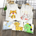 Children's Vest Pure Cotton Sling Summer Thin Children's Wear Tops for Boys and Girls Baby Sleeveless T-shirt Base Shirt Clothes