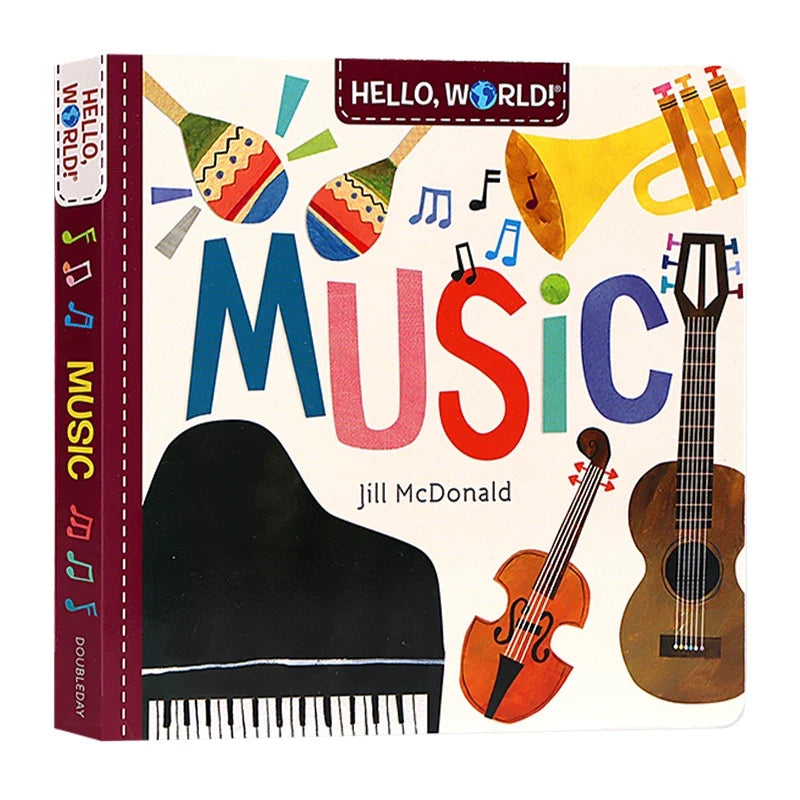 Hello World Weather, an original English picture book for early childhood education