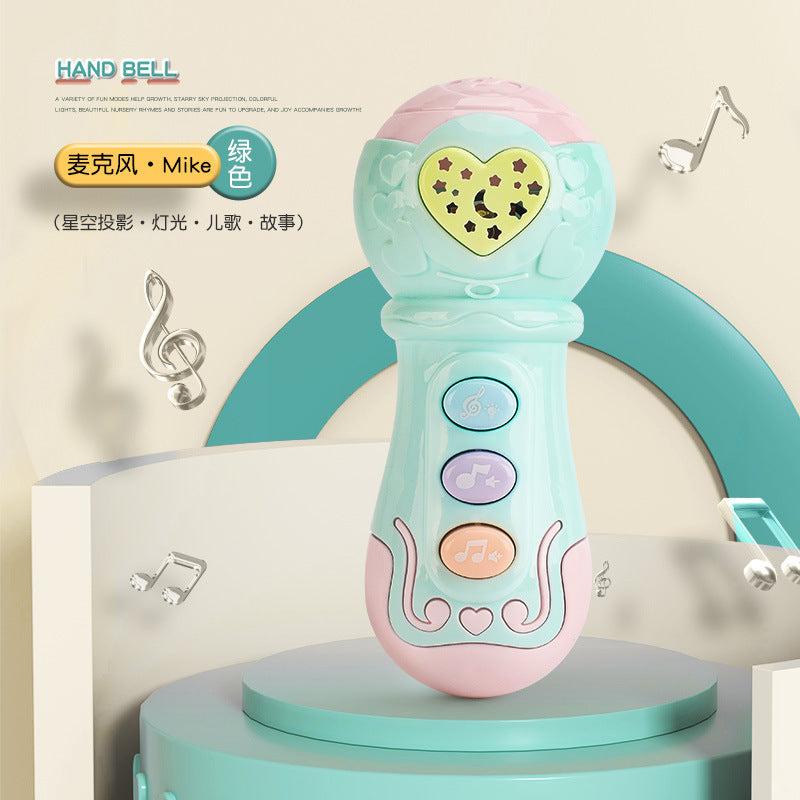 Fun Infant Toys Educational Early Education Baby Soothing Artifact Music Story Grasping Training Hand Drum Rattle