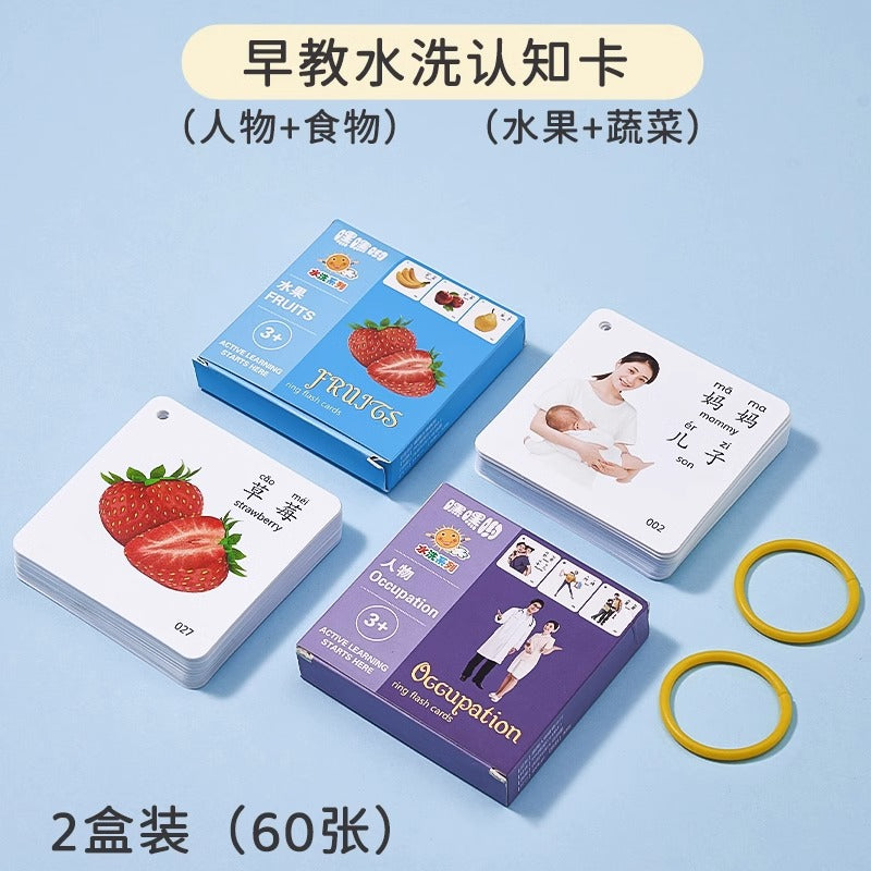 Baby Cognitive Cards, Infant Early Education Enlightenment Emotional Cards, Cognitive Puzzles, Kidsren's Reading Pictures, Recognizing Objects, Flash Cards
