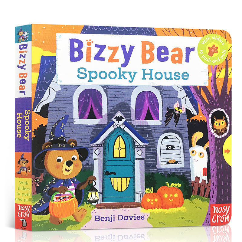 Baby Early Education Bizzy Bear Busy Bear Picture Book Sing Along with Me Push-Pull Book